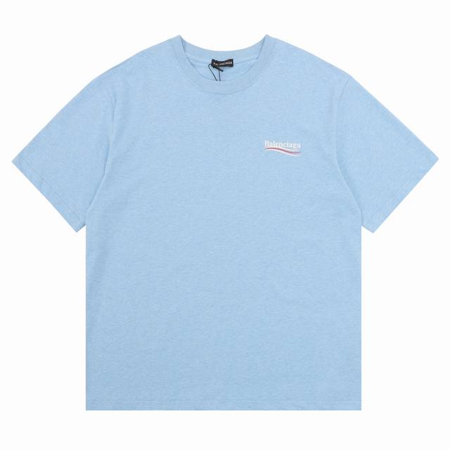 Balenciaga Coke Wave Print Short Sleeve Size: Xs-L