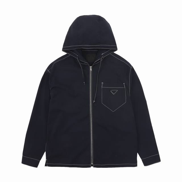 Prada Prada visible line zipper jacket Size: S-Xl