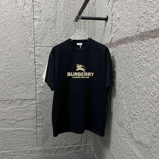 Bbr Burberry * Li 2025 spring and summer classic simple warhorse letters three-d