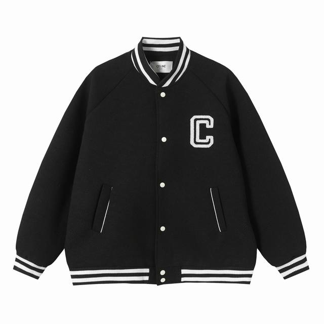 Celine Style: X29 Size: SML Xl Celine Ss catwalk style college style baseball ja