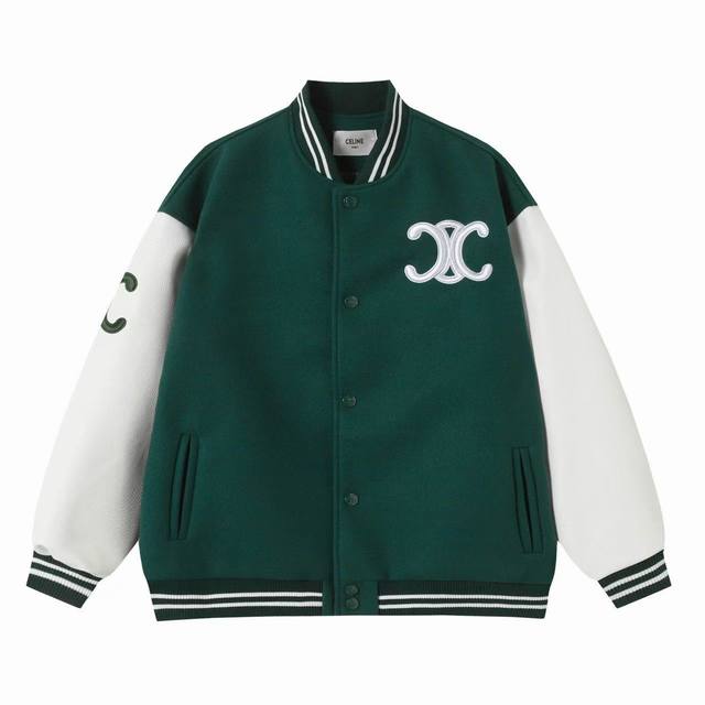 Celine Style number: X26 Size: SML Xl Celine Ss preppy style colorblocked baseba