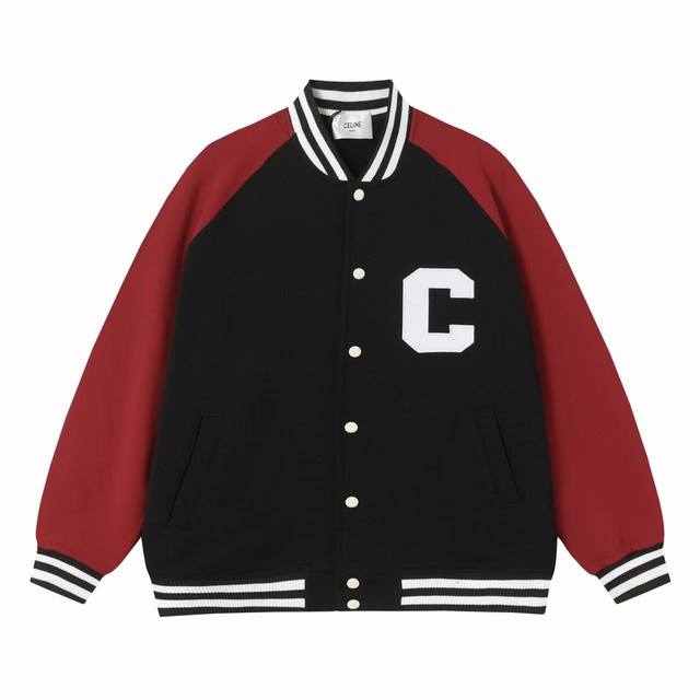 Celine Model No. X25 Size: SML Xl Celine Ss catwalk style college style baseball