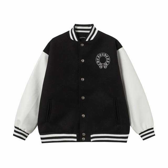 Model No. X22 Ch Chrome Hearts Ss catwalk baseball jacket It took a month to ord