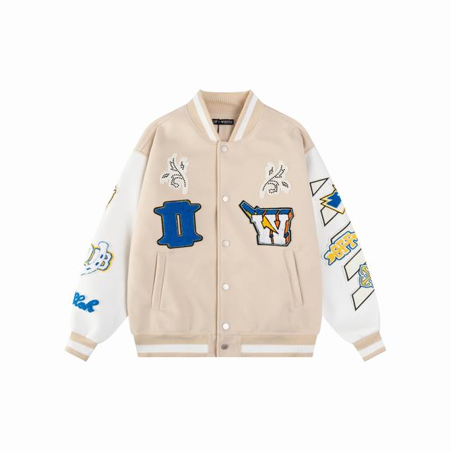 Style S21 Off-White 24Ss Autumn and Winter New Made of heavy dragon and phoenix