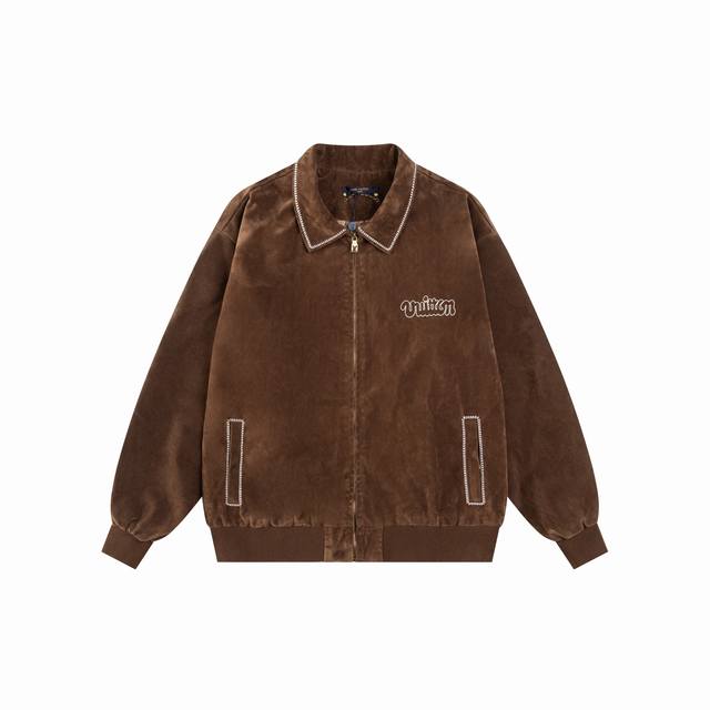 Style No. S17 Lv24 New Embroidered Suede Leather Pilot Jacket Excellent fabric i