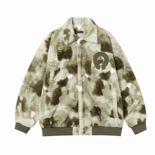 Style No. X16 Chrome Hearts SS catwalk baseball jacket lambskin coat . It took a
