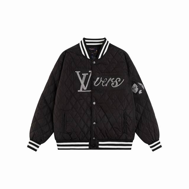 Model No. S10 Classic Lv hot brick embroidered cotton jacket Pharrell Bai Jingti
