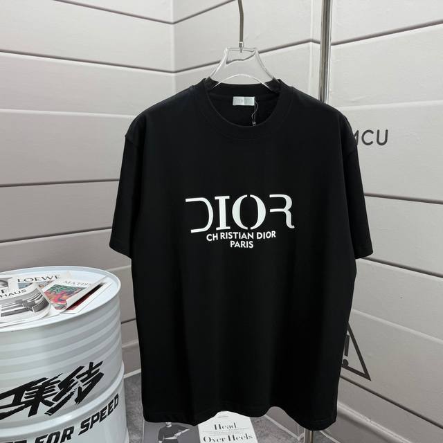 Dio* Dior 2025 spring and summer new classic letter thick plate three-dimensiona