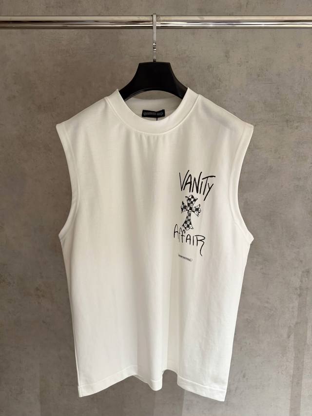 Strict quality control Ch Croco new vest T-shirt The fabric is made of 280g high