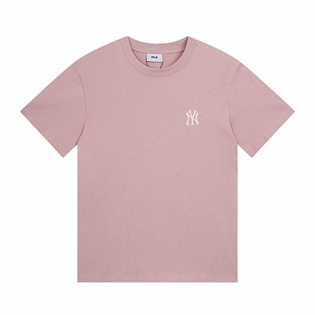 D278 Mlb short sleeves Fabric: Chao brand double yarn cotton 250g Color: pink cr