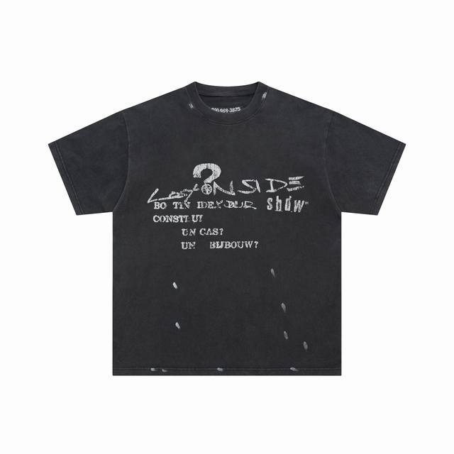 Ls112# Lost Shdws Lost Inside T-Shirt European and American simple fashion brand