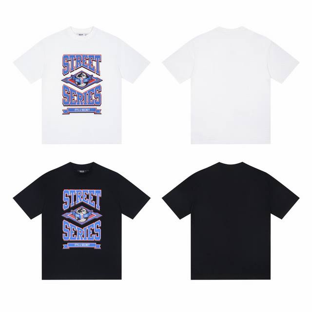 T55#Trapstar American Over Size Performance Hip-Hop American Loose Short Sleeve