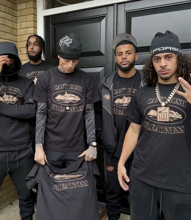 C230#Corteiz High Quality American Street Hip-Hop Printed Short Sleeve T-shirt M