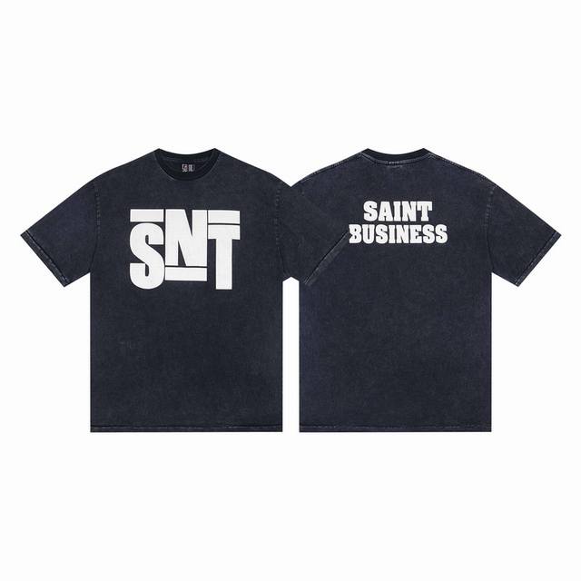 S03# Saint Michael Retro High Street Distressed Vintage Short Sleeve T-shirt 15