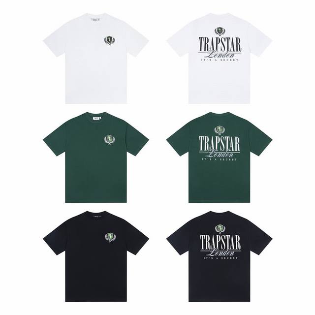 T26# Trapstar American new classic high street printed loose T-shirt 19 Color: b
