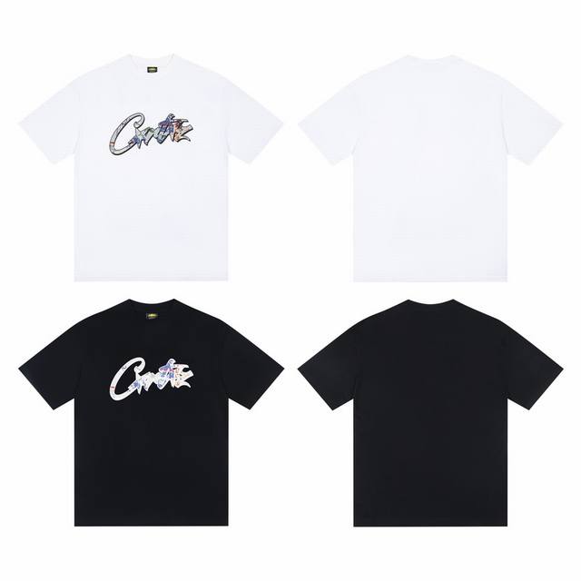 C206#Corteiz Alcatraz High Quality American Street Hip-Hop Printed Short Sleeve