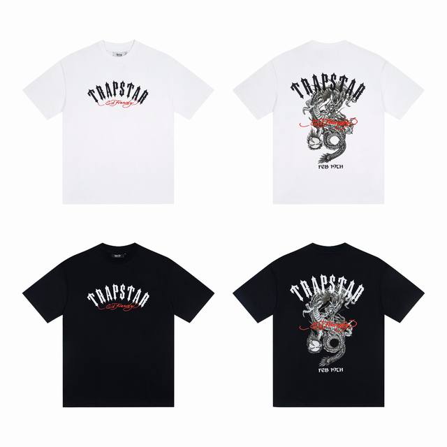 T79#Trapstar American Over Size Performance Hip-Hop American Loose Short Sleeve