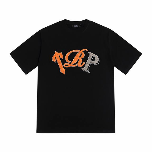 6602# Trapstar 280g heavy double yarn cotton loose short-sleeved T-shirt Size: S