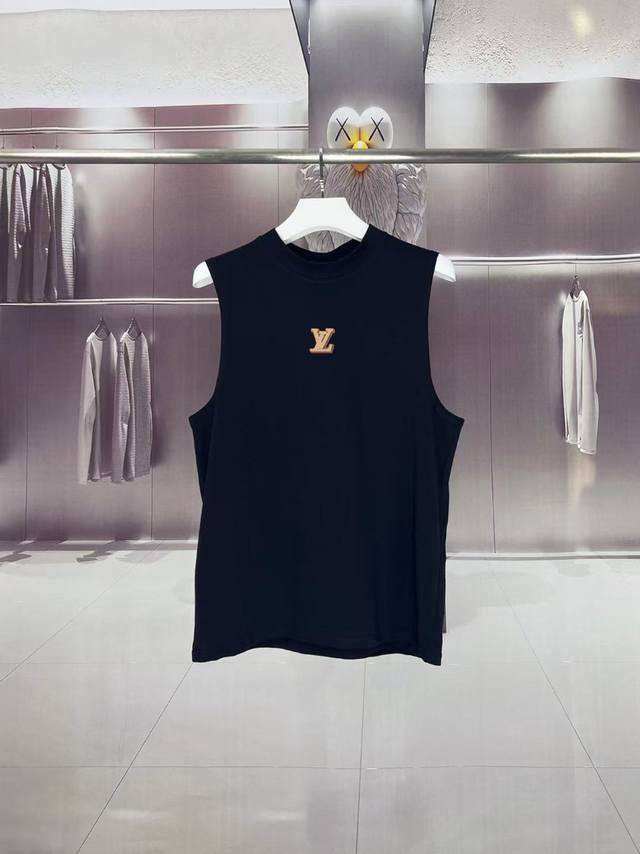Lv*Louis Vuitton 2025 summer new Lvjia chest L letter Logo printing craft waistc