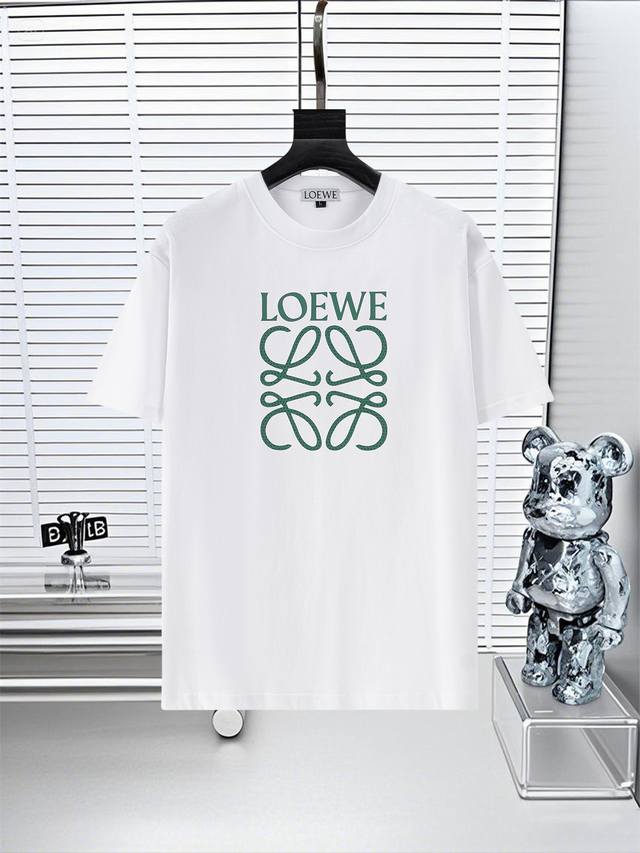 Loewe 25Ss new short-sleeve, the highest version of heavy craftsmanship printing