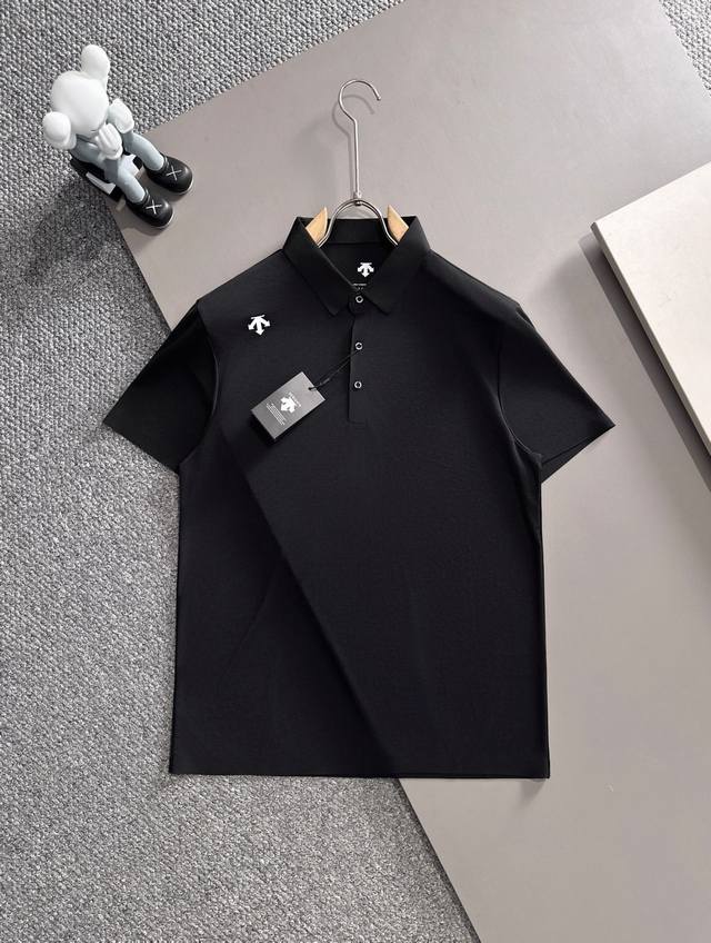 Descente* 2025 Spring/Summer new model Original high version Descente Polo shirt