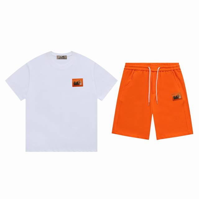 High-quality suit Hermes 2025 new summer leisure suit, exquisite details, full o