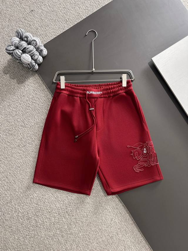 Burberry* Market exclusive quality hot item 2025 summer pants new Original high