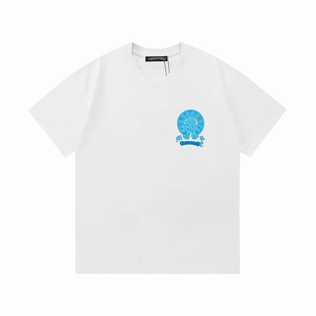 Chrome Hearts 2025 new style multi-craft blessing unisex short-sleeved T-shirt C