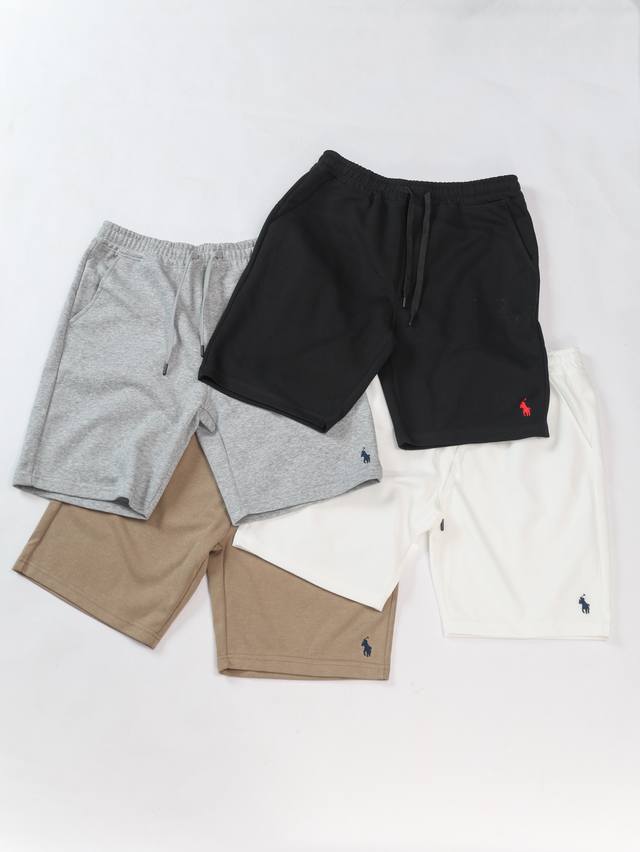Style [L2] Ralph Lauren solid color small war horse embroidered cotton shorts ar