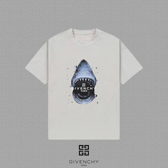 Givenchy 2025Fw short-sleeved T-shirt with letter logo printing High-end 26S dou