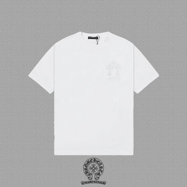 Ch Chrome Hearts] 2025Fw short-sleeved T-shirt with arch embroidery High-end 26S
