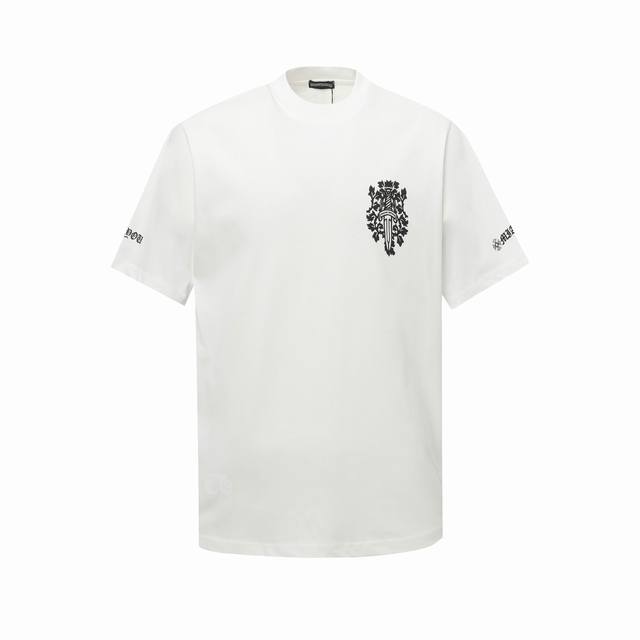Chrome Hearte Ch 25Ss Miami Limited Sanskrit Printed T-shirt Short Sleeves Light