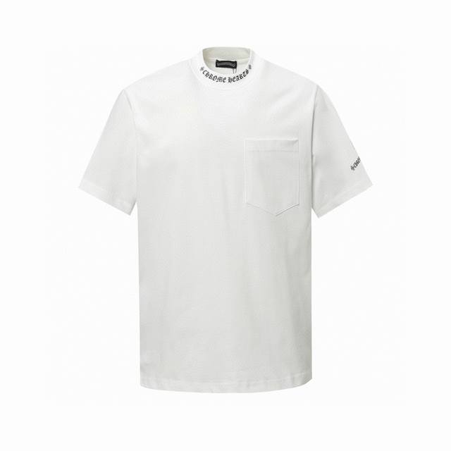 Chrome Hearte Ch 25Ss Early Spring New Sanskrit Logo Pocket Short Sleeve Light L