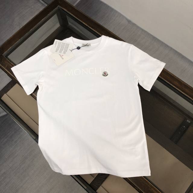 Moncler new men's round neck short-sleeved couple T-shirt Spring and summer new