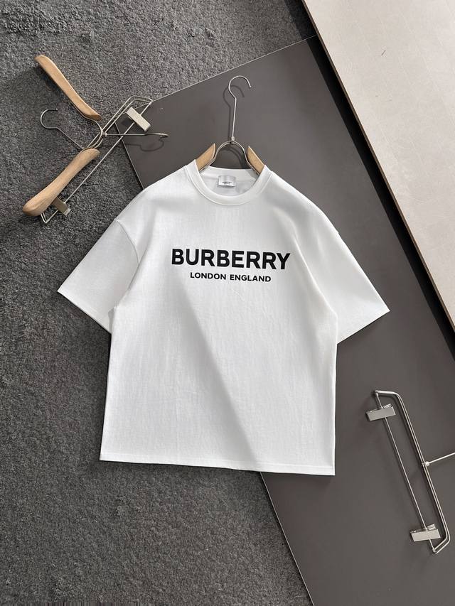 Bbr 2025Ss spring and summer latest round neck fashion short-sleeved T-shirt, of