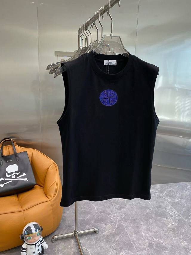 Stone House Spring and Summer new round neck vest counter synchronization high-e