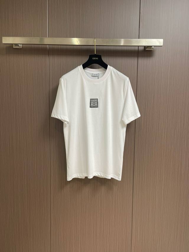 Loewe 2025 summer new unisex short-sleeved round neck T-shirt, very personalized