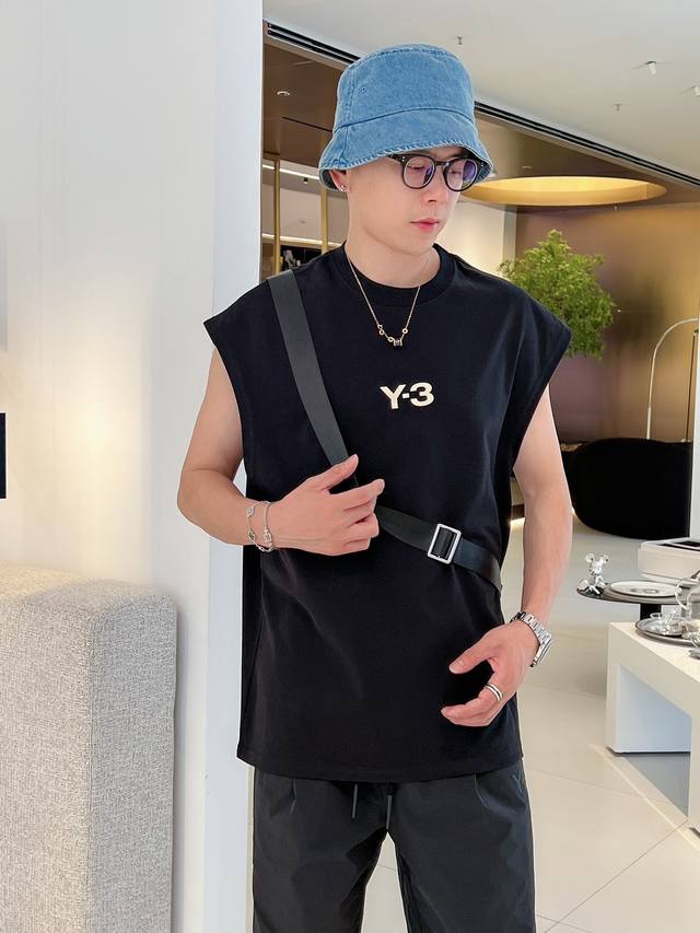 Y.3 new summer vest, made of high-quality fabric, super soft and skin-friendly!
