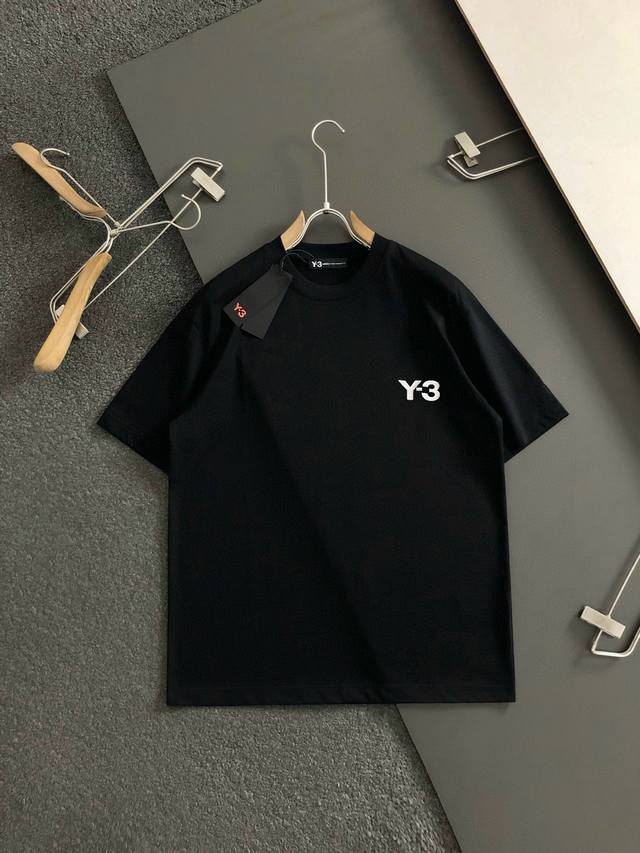 Y-3 2025 Spring and Summer New Releases, the latest short-sleeved round neck T-s