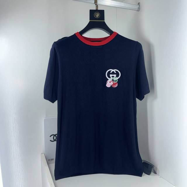 Gucci, new round neck sweater. The workmanship details are 1:1 with the official