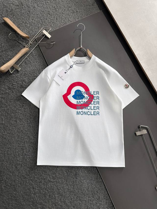 Lv 2025Ss Spring and Summer latest round neck fashion short-sleeved T-shirt, off