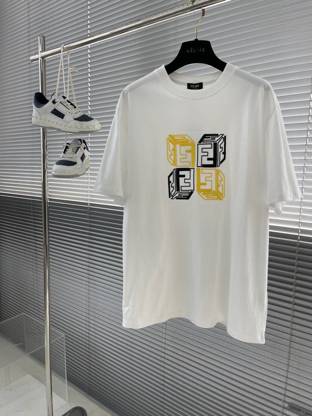 Fend original custom made in full condition High quality encrypted combed cotton