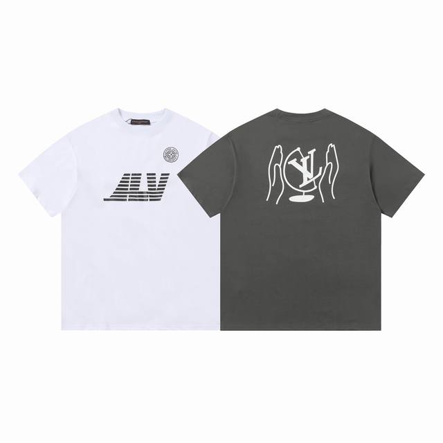 Louis Vuitton new short-sleeved T-shirt, official website and counter synchroniz