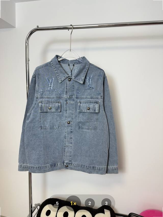 Style number: Hmy65# Louis Vuitton Lv washed retro damaged worn old flower lette