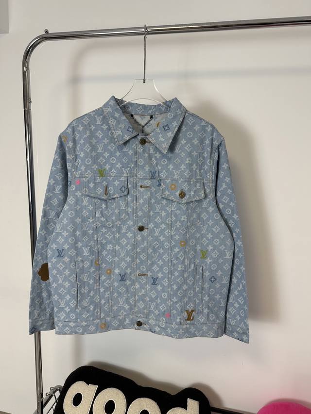 Style number: Hmy62# Louis Vuitton Lv Louis Vuitton full print embroidery rainbo