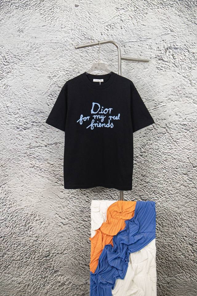 Style number: Y142 Dior 10,000-needle precision towel embroidery letter logo sho