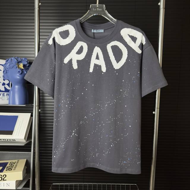 589 Arrived on the same day, ready for delivery Prada Prada heavy hand-painted l