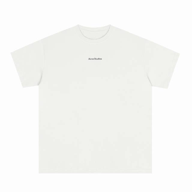 Ac brand designer style simple letter print short sleeves unisex style Loose ver