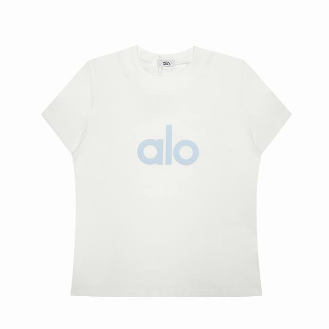 High quality! Alo new minimalist Ins style foam cherry blossom short sleeve summ