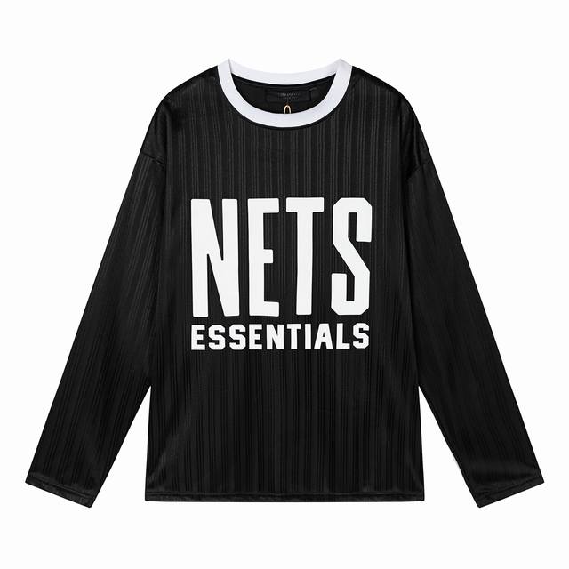 Fog-113#Fog joint style jersey long sleeve black, light blue. S-Xl